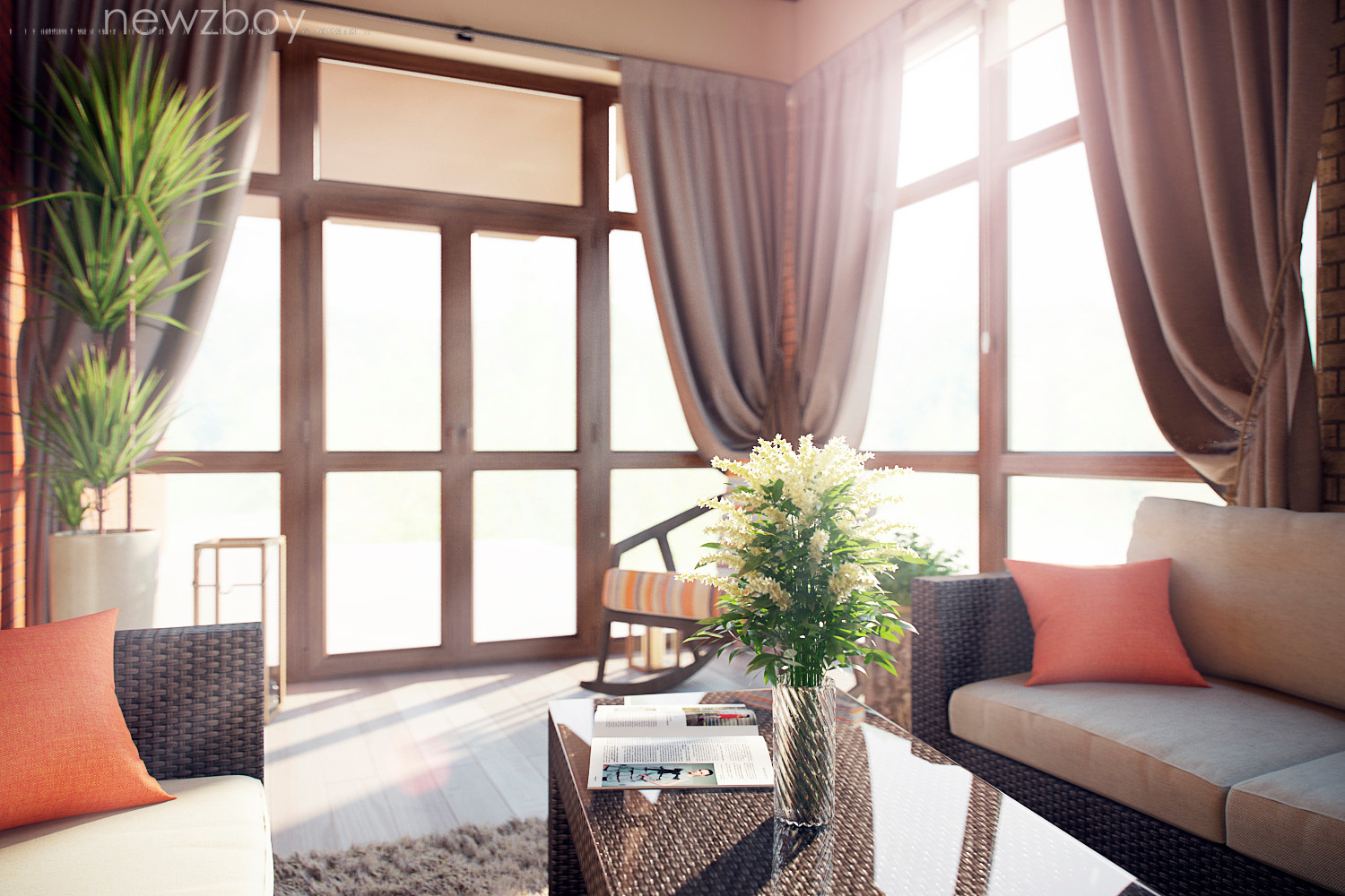 Summer veranda