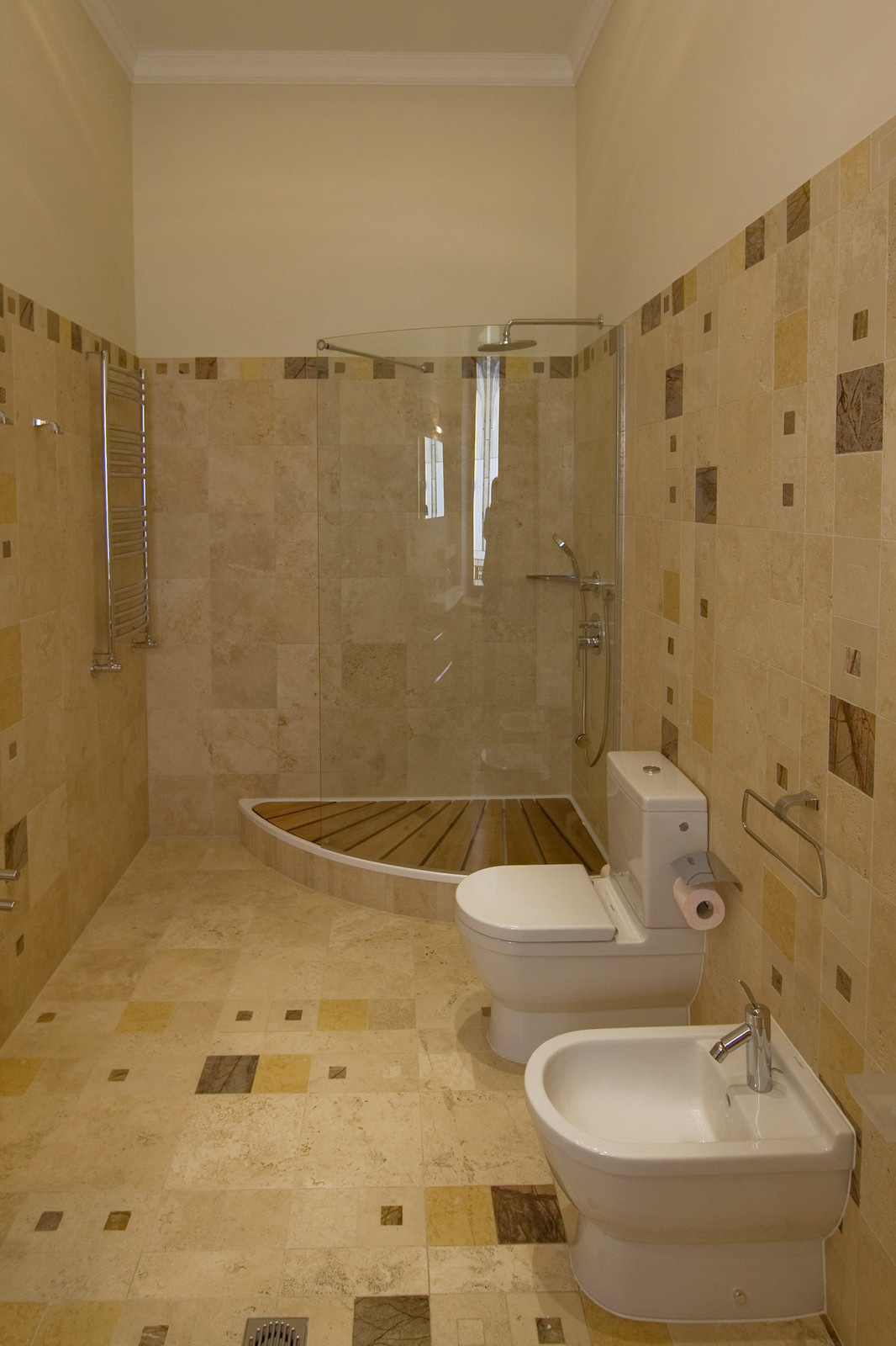 Гостевая ванная комната. Резиденция Монолит