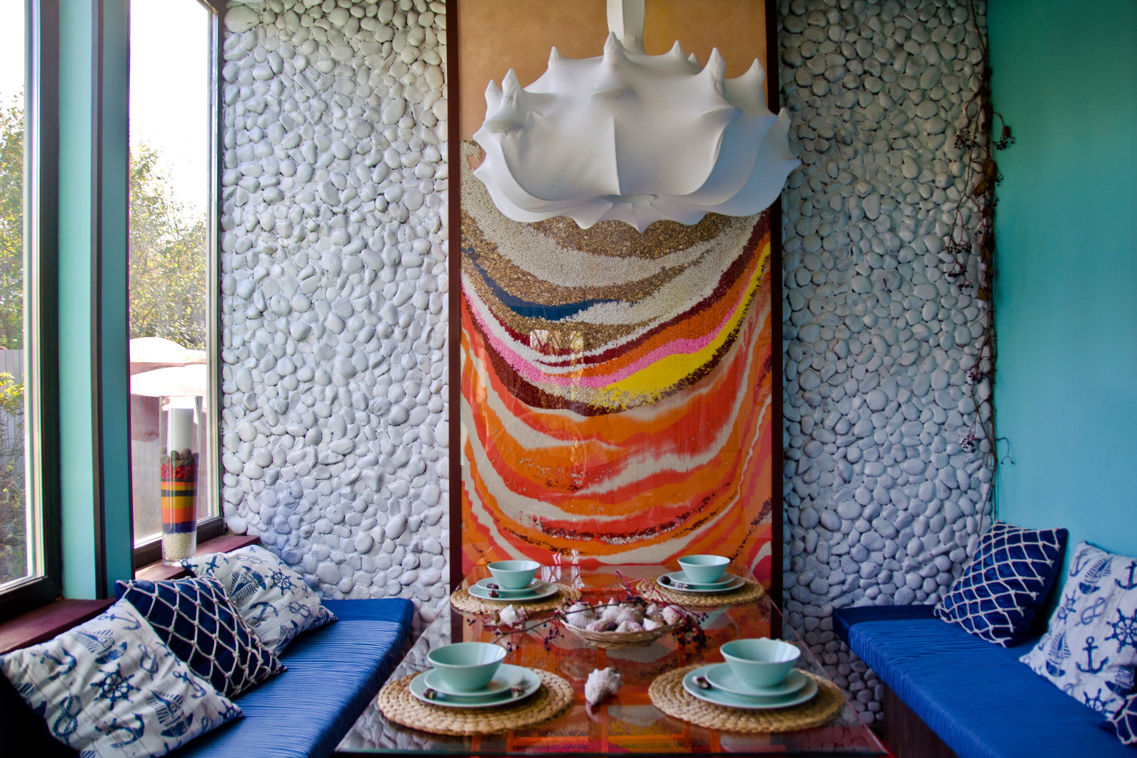 Веранда с парусами