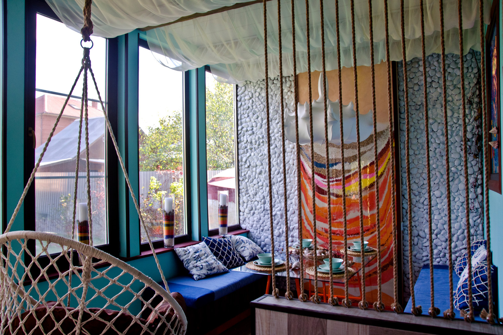 Обложка проекта: Веранда с парусами