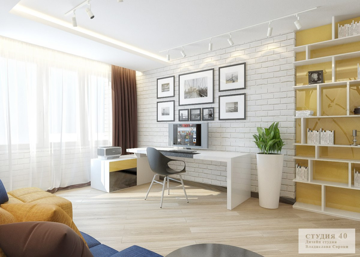 Интерьер квартиры по ул. Луначарского