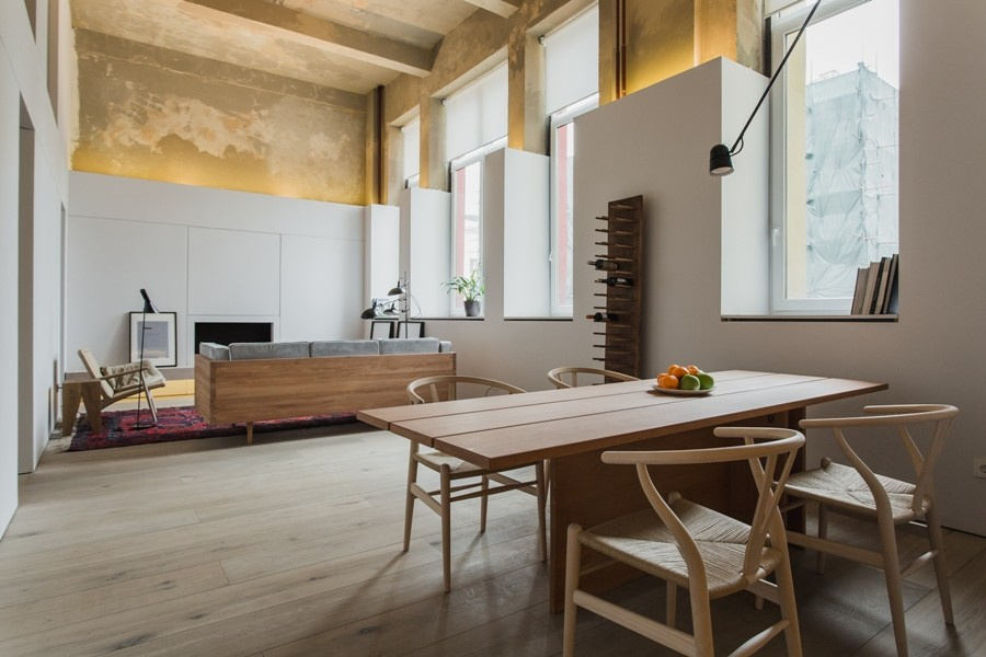 Двухэтажный лофт на "Рижской"