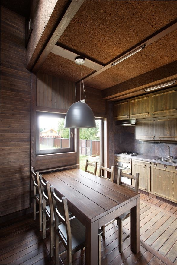 Wood Patchwork House
