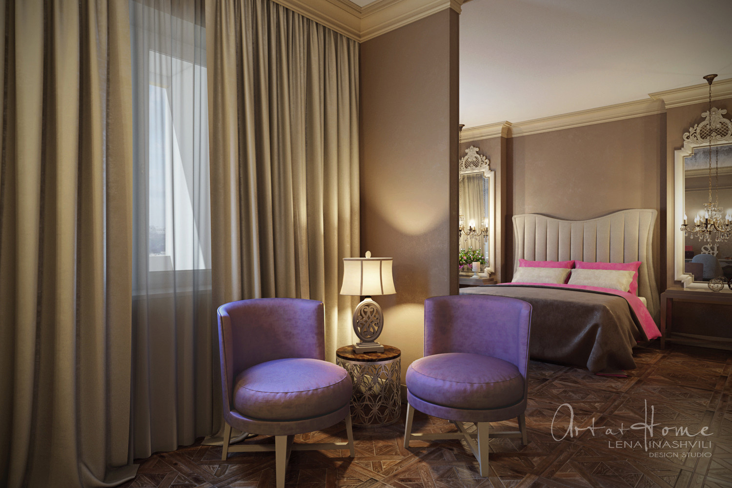 Фоновое изображение профиля Лена Инашвили