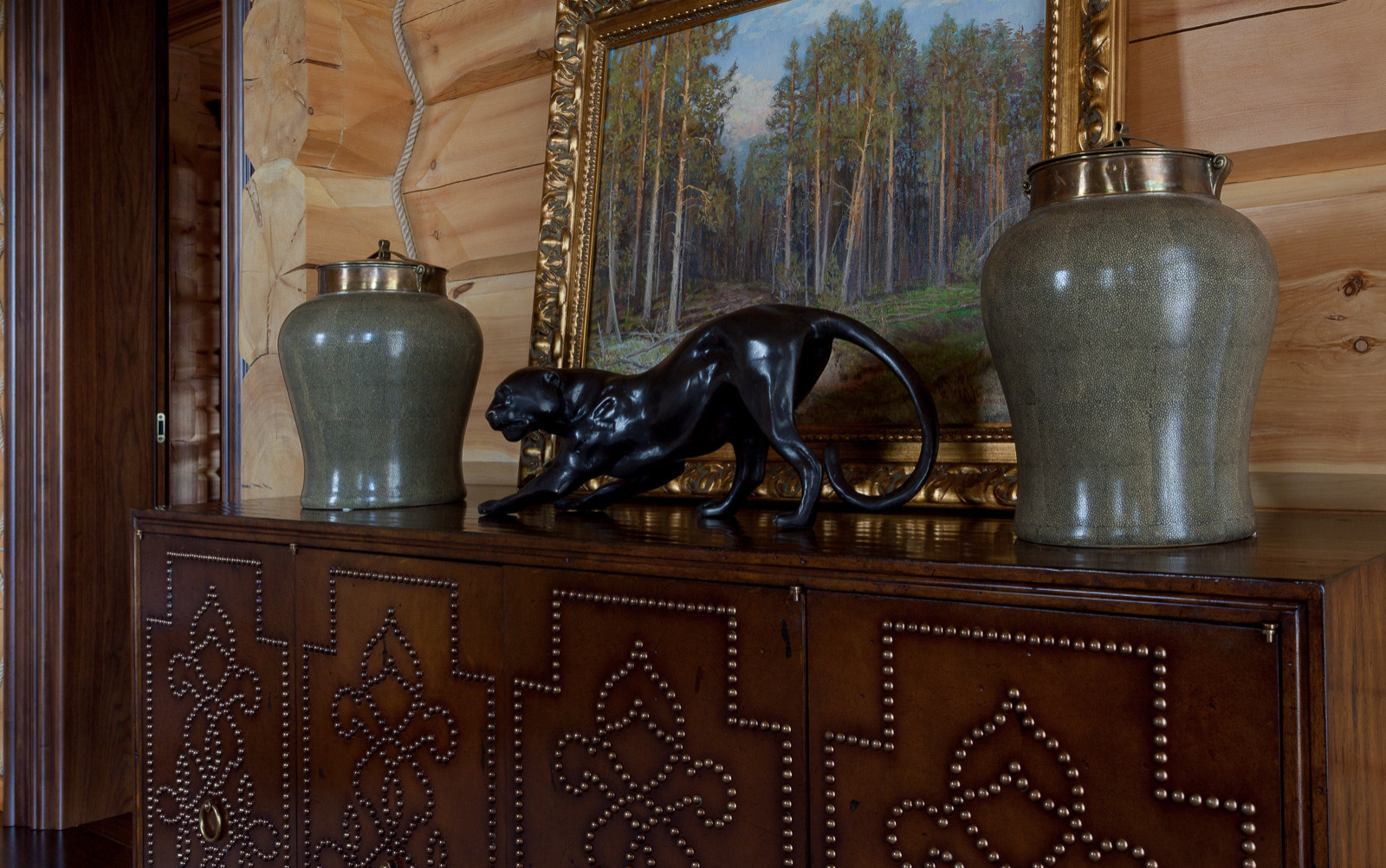 Houzz тур: Дом с настроением «Крестного отца»