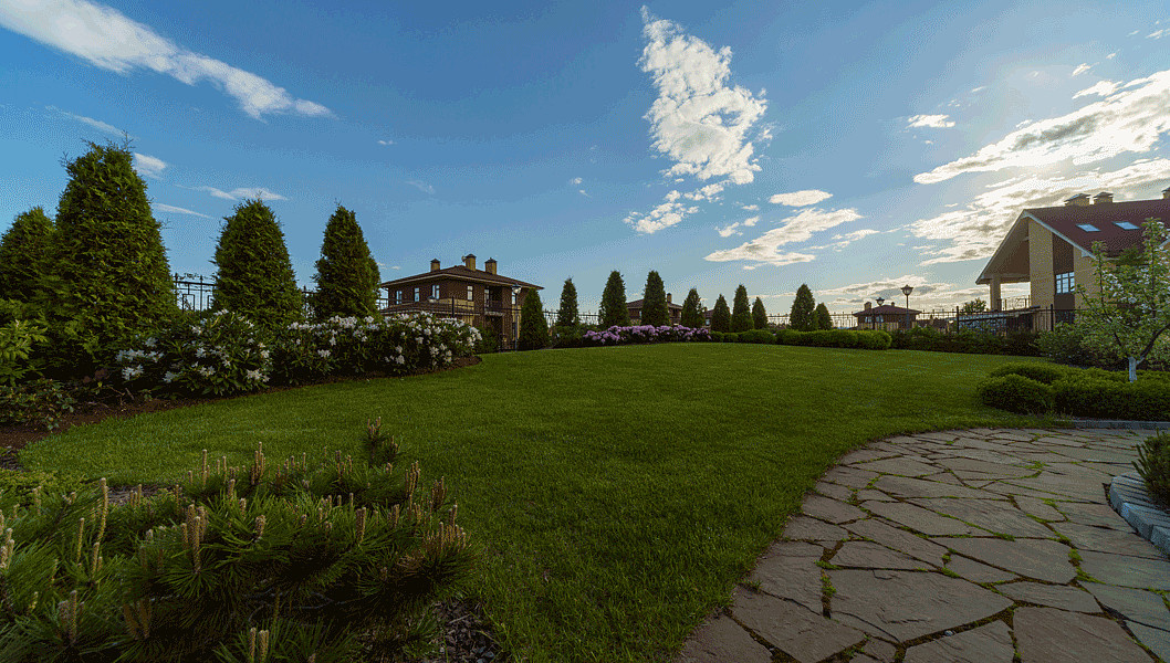 Участок с открытой планировкой