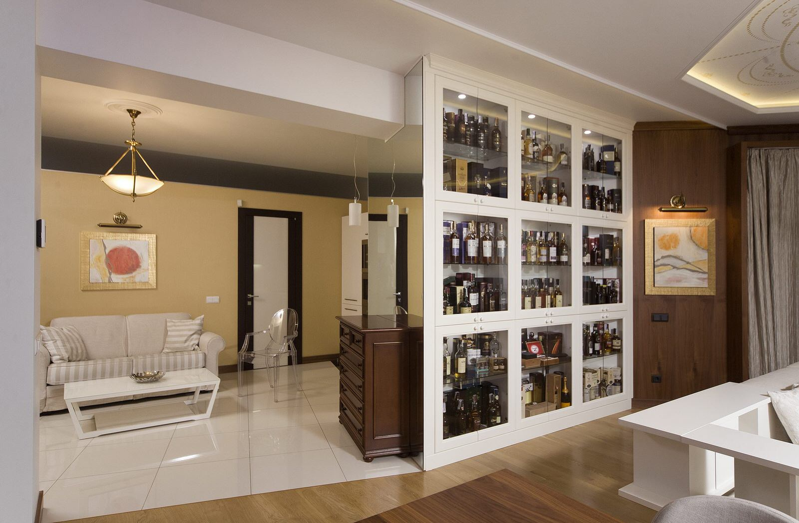 Жилая квартира. г. Полтава. "Роскошь с привкусом виски"