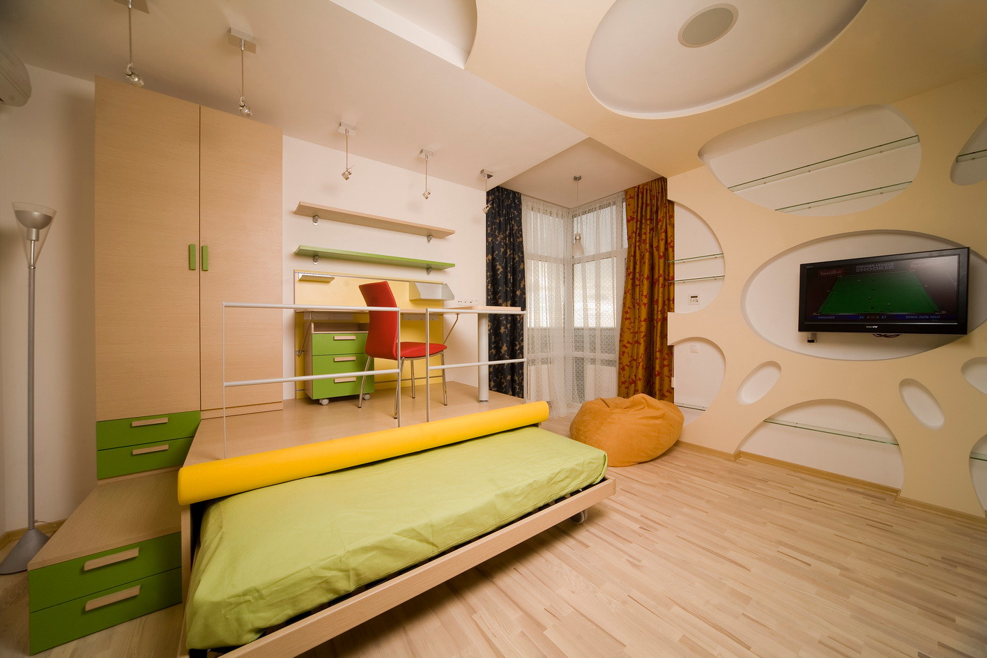 Обложка проекта: Жилая квартира. г. Киев. "Игра контрастов"