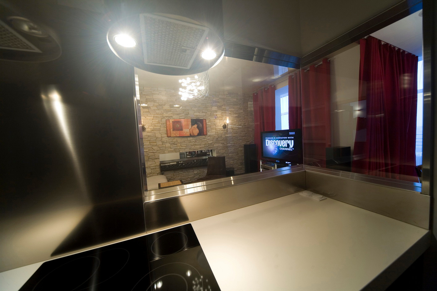 Жилая квартира. г. Киев. "Игра контрастов"