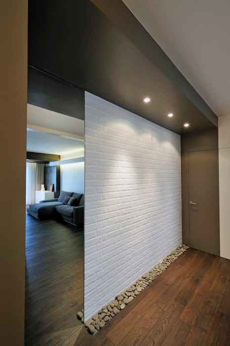 современная квартира в типовом доме Москвы