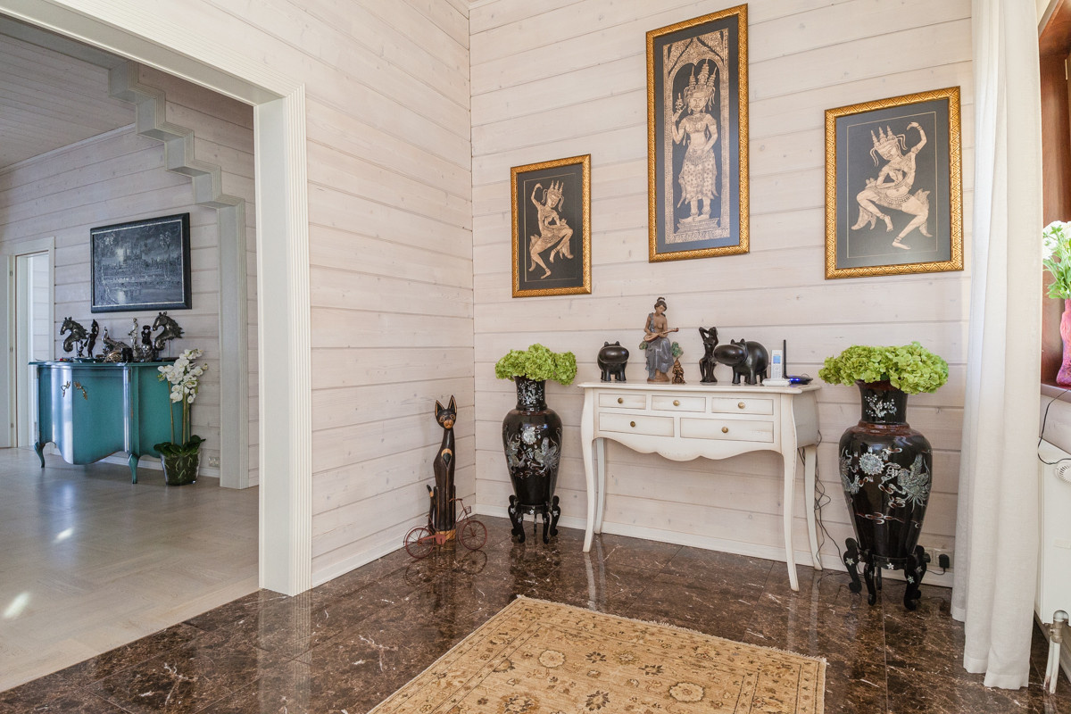 Интерьер деревянного дома