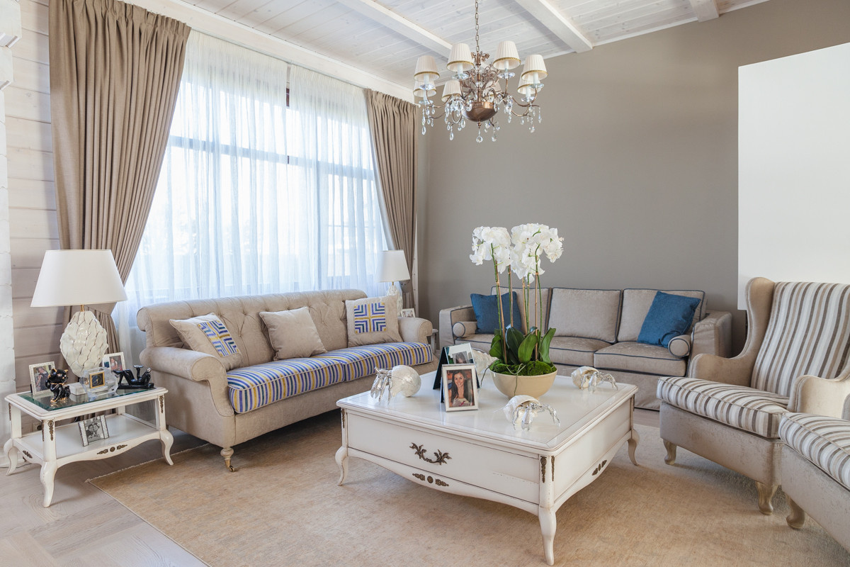 Интерьер деревянного дома