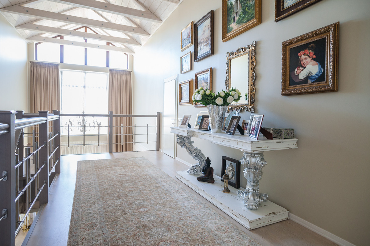 Интерьер деревянного дома