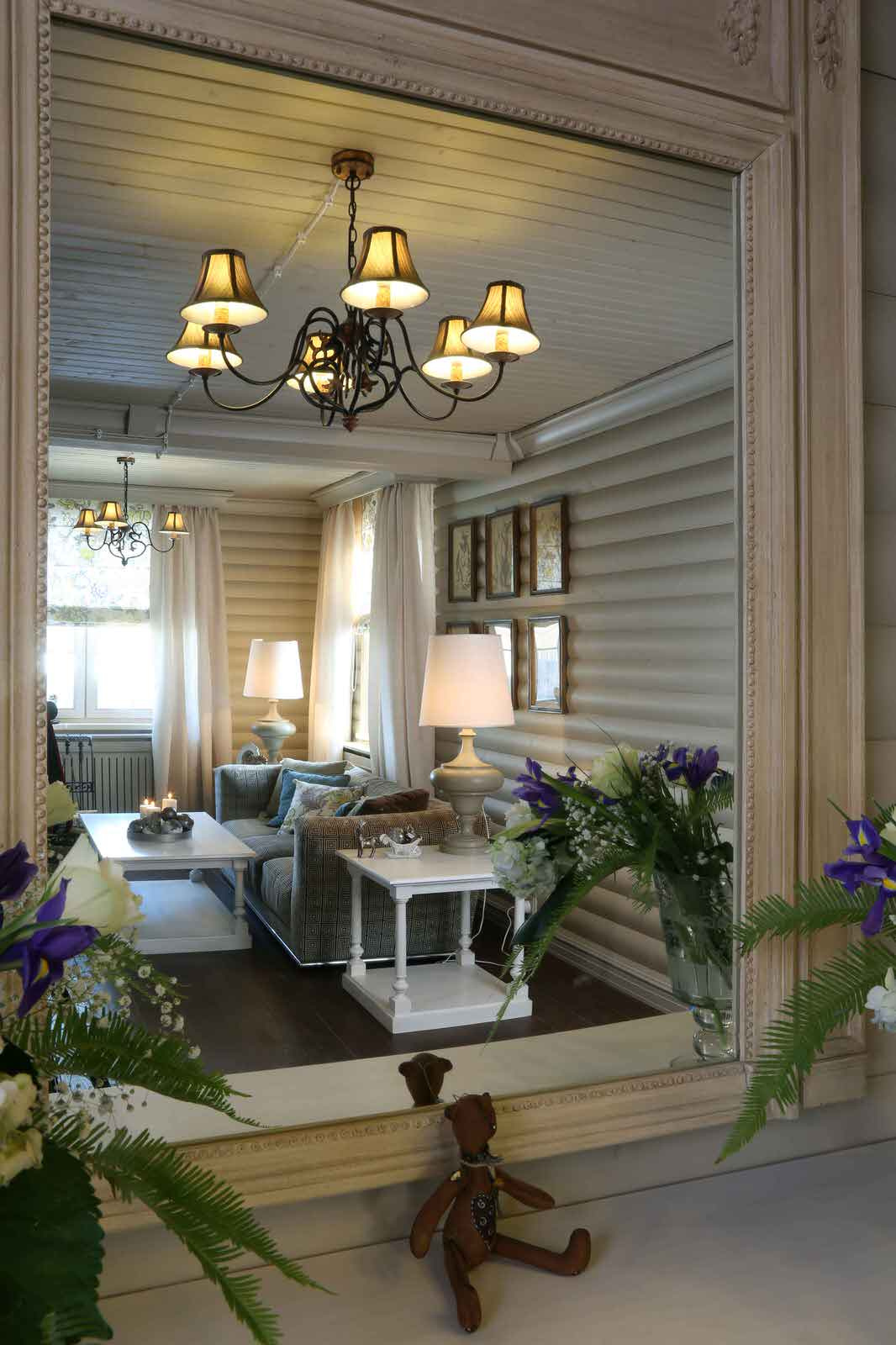 Cказочный бревенчатый дом в Подмосковье