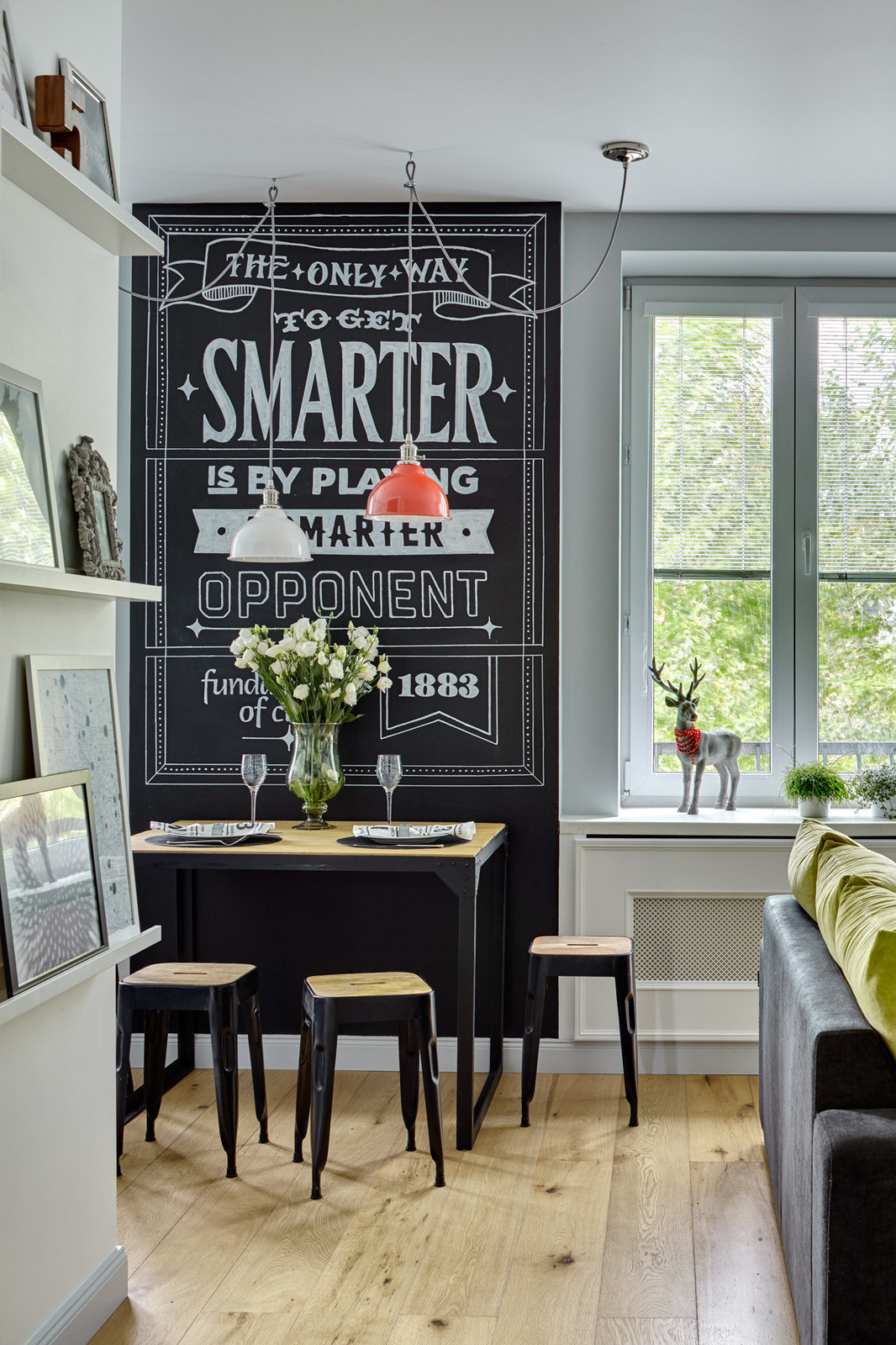 Квартира в серых тонах / gray apartment