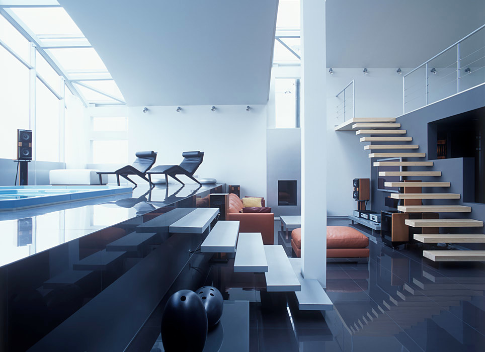 Пентхаус: Лестница в Relax-зоне