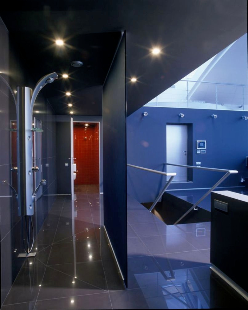 Пентхаус: Душевая зона при сауне