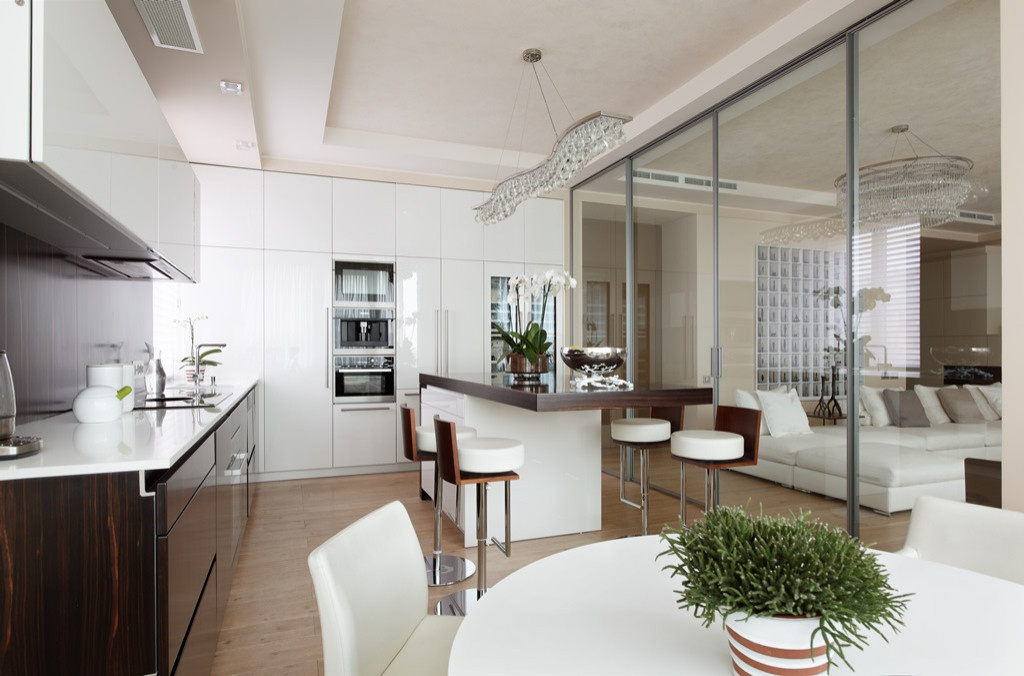 Квартира на Студенческой: Кухня-столовая