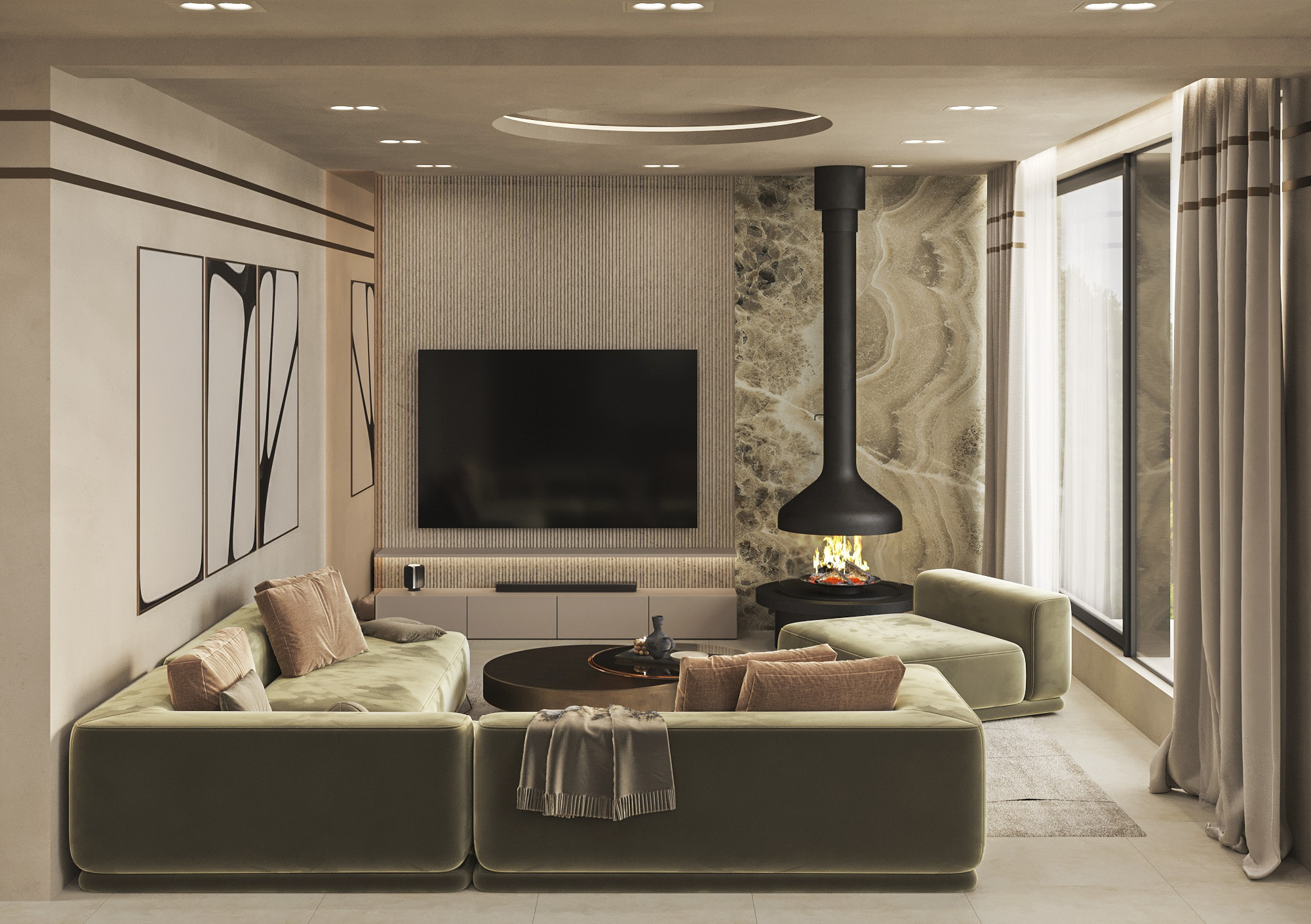 Коттедж Кратово 1й этаж