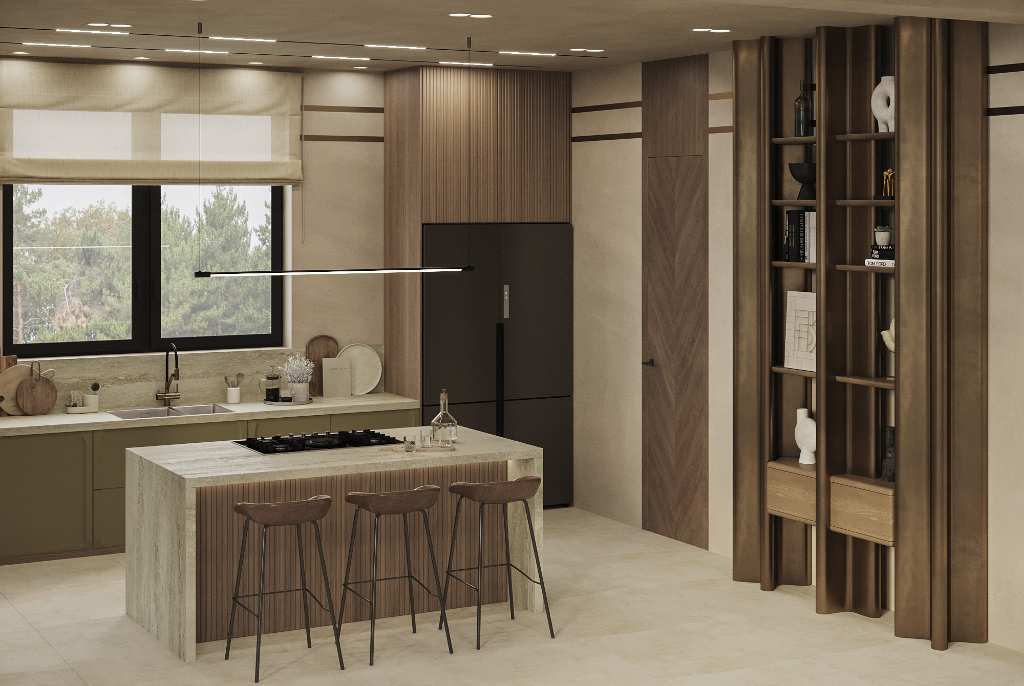 Коттедж Кратово 1й этаж