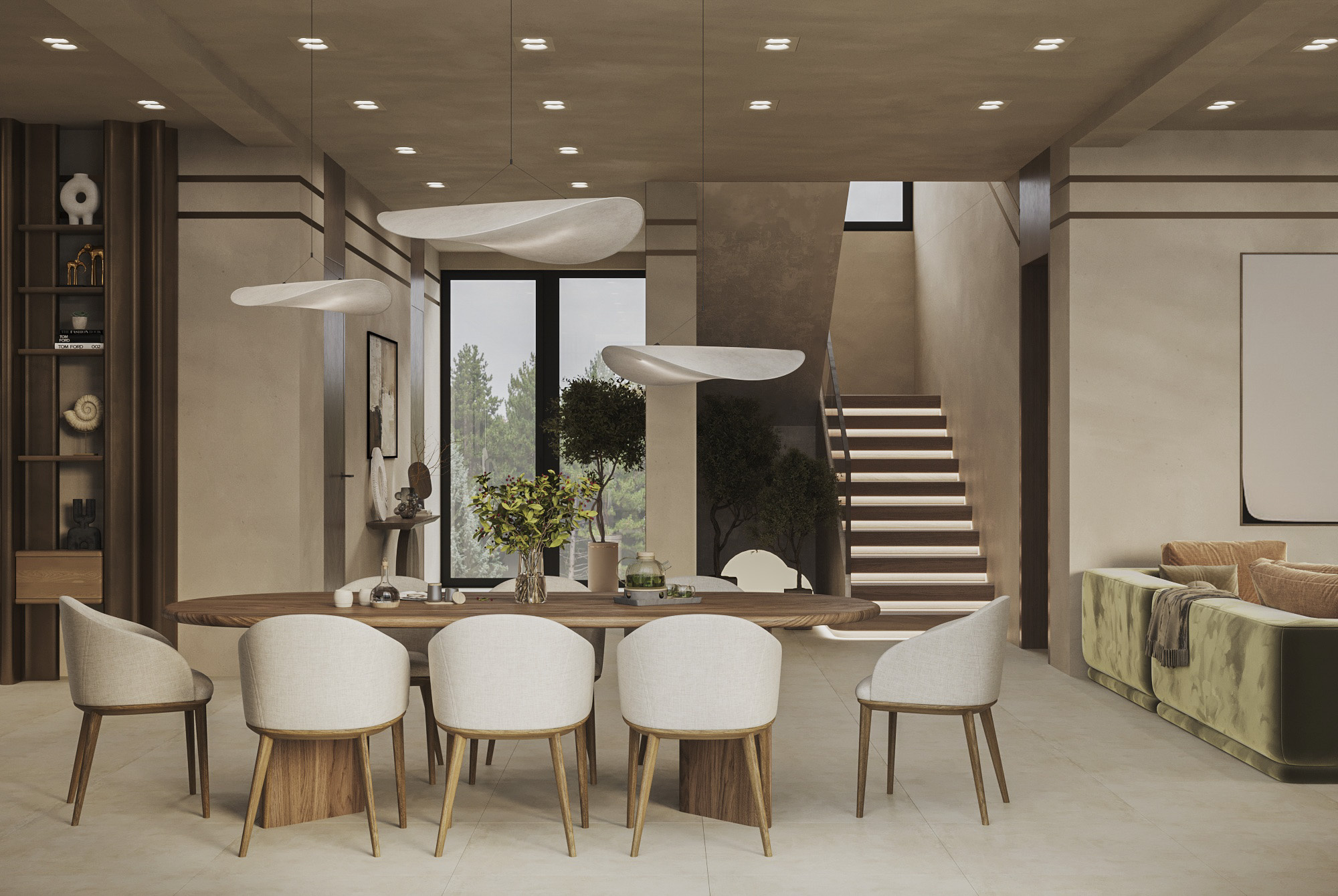 Коттедж Кратово 1й этаж