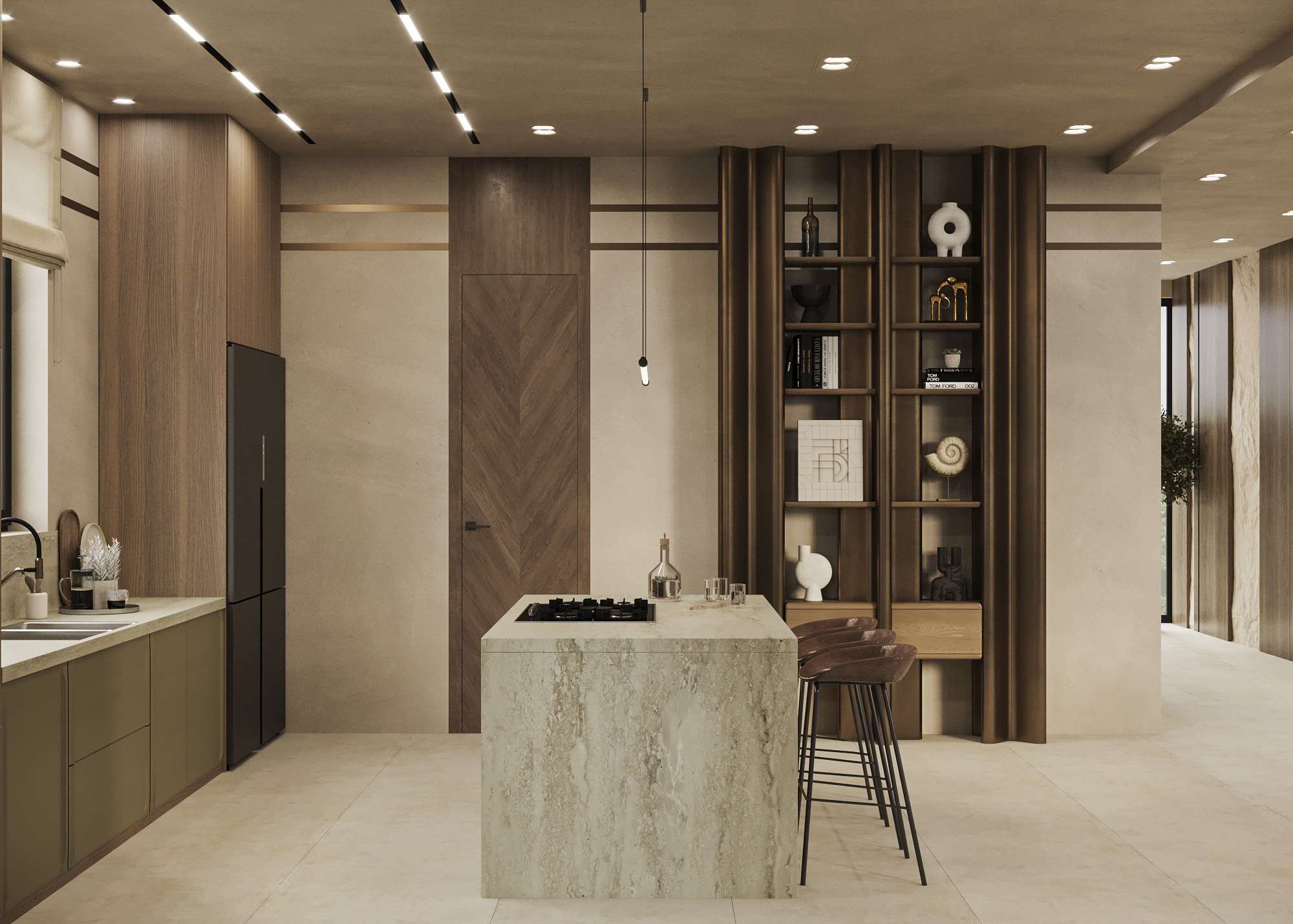 Коттедж Кратово 1й этаж