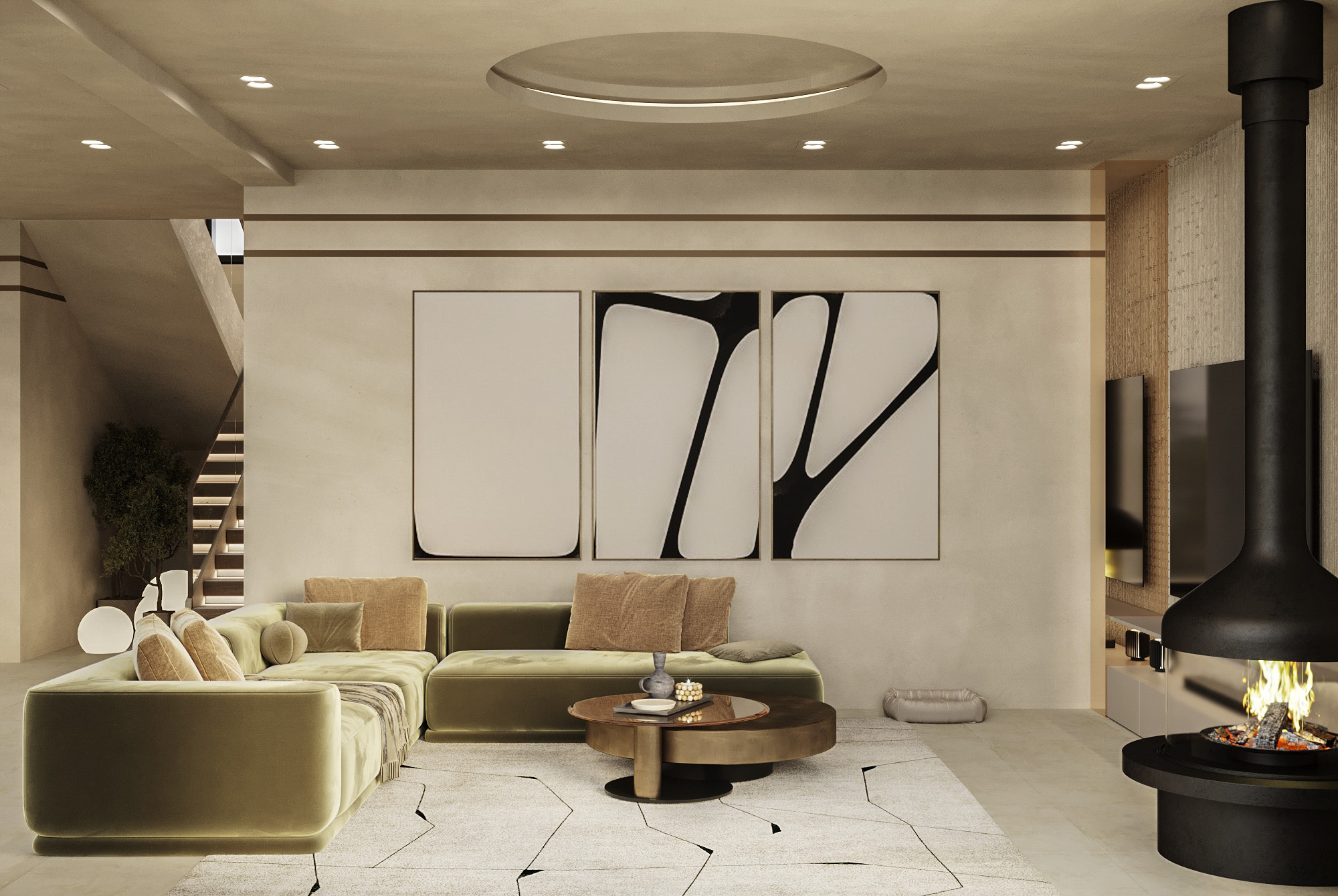 Коттедж Кратово 1й этаж