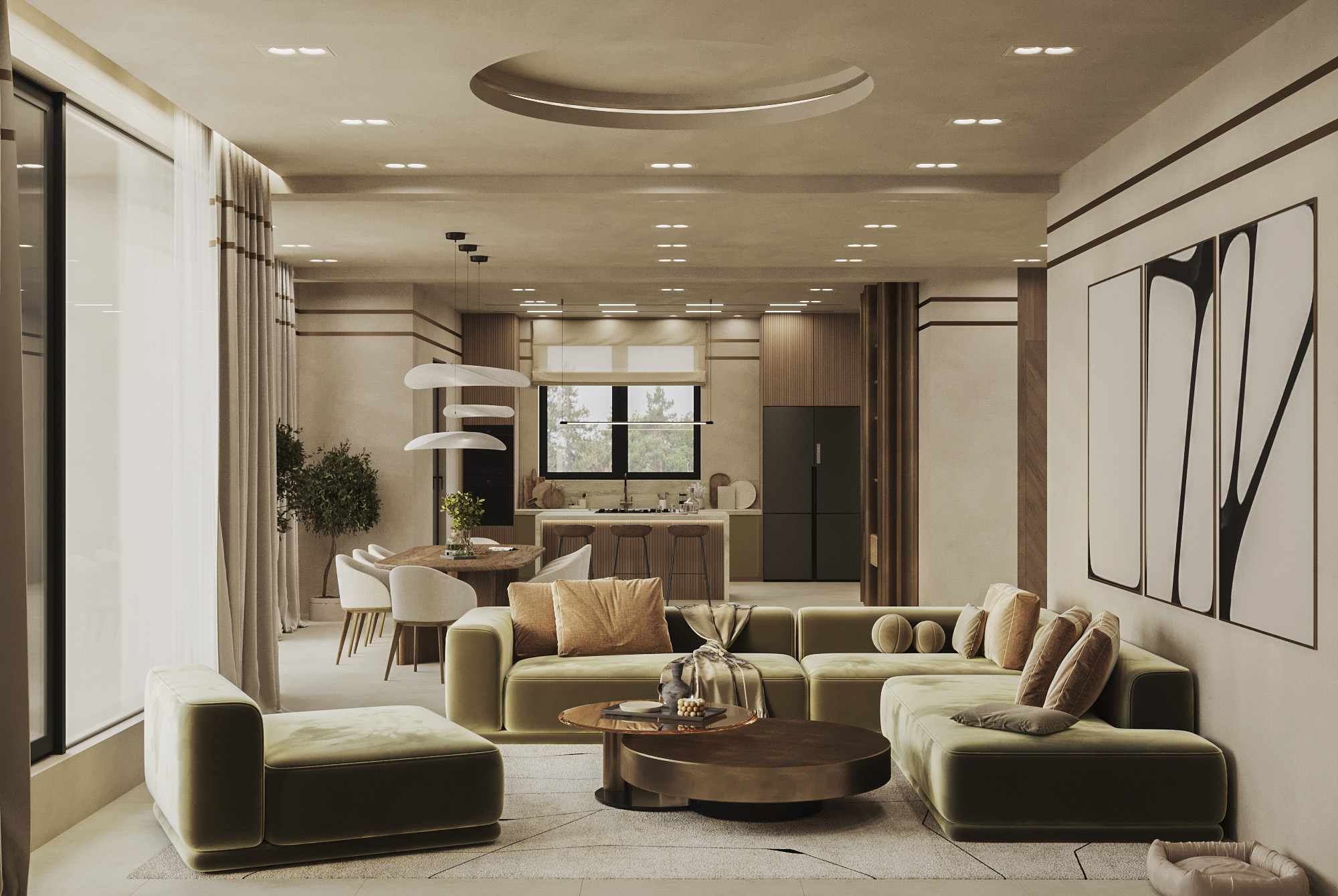 Обложка проекта: Коттедж Кратово 1й этаж