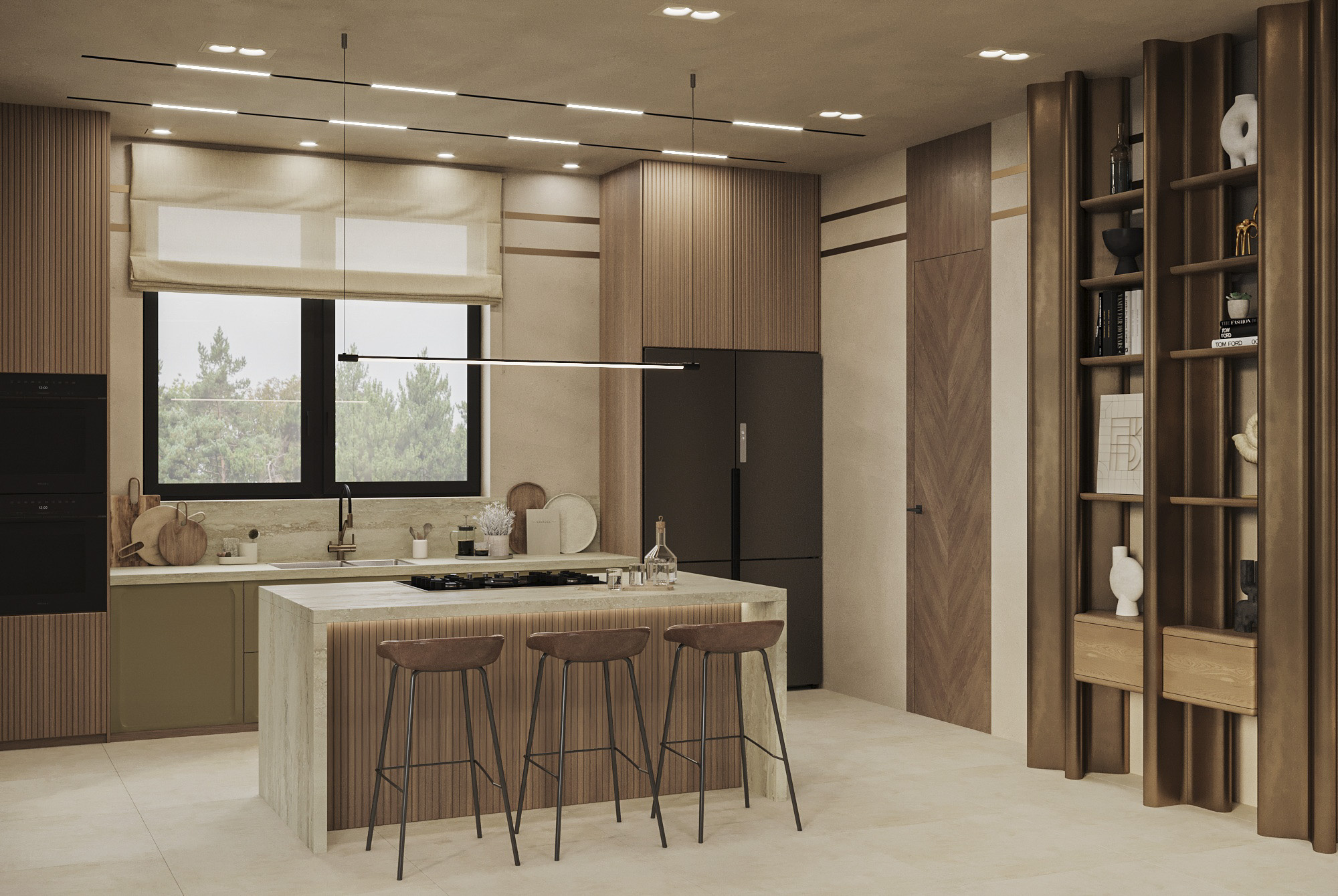 Коттедж Кратово 1й этаж