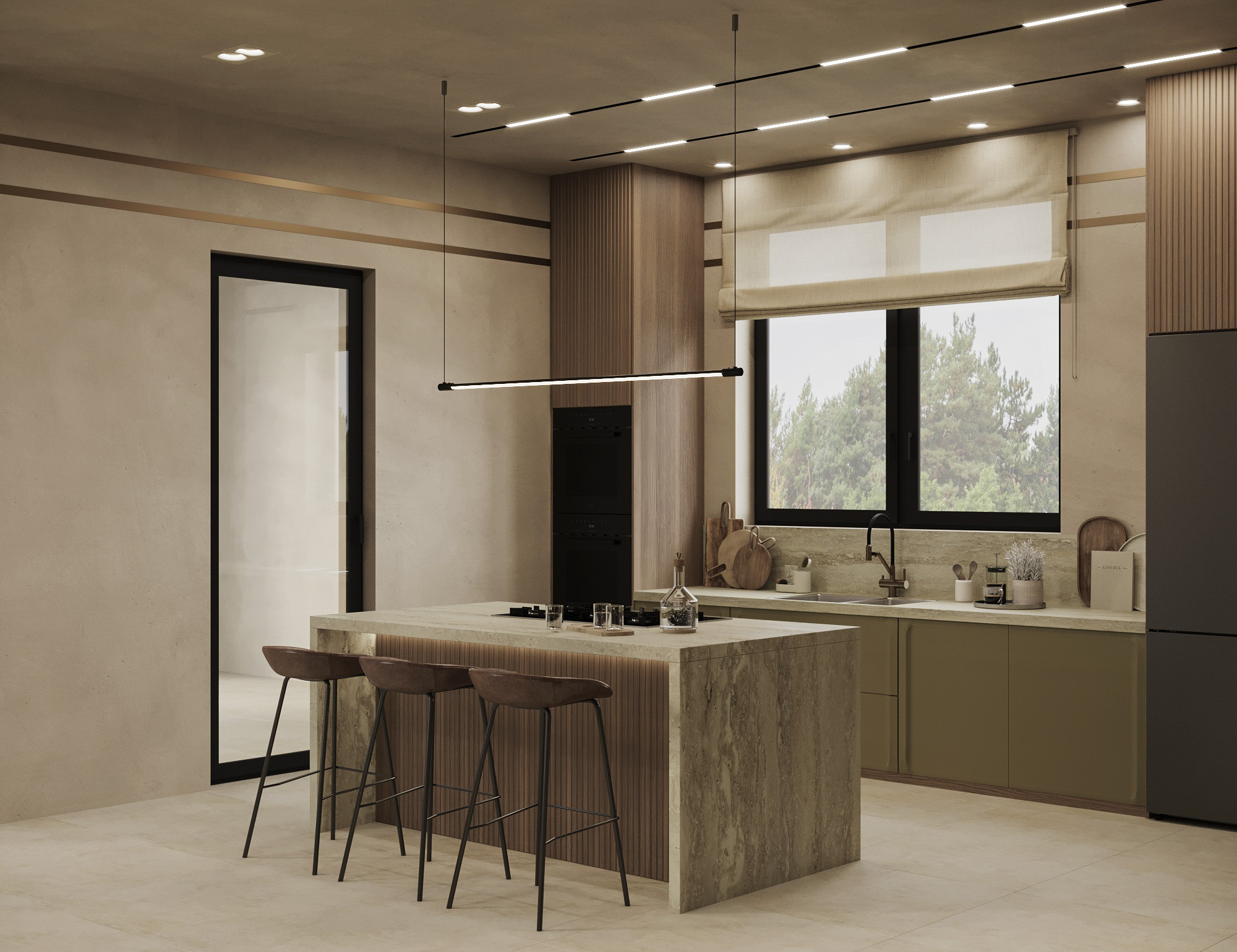 Коттедж Кратово 1й этаж