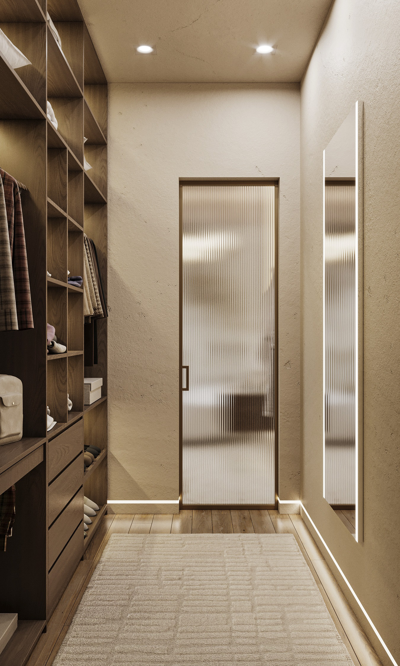 Мастер спальня в коттедже Кратово