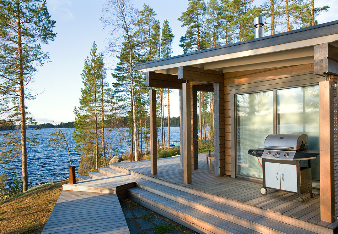 Деревянный Комплекс в Финляндии