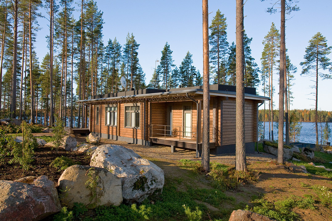 Деревянный Комплекс в Финляндии