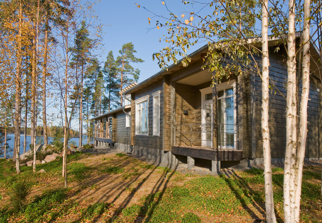 Деревянный Комплекс в Финляндии