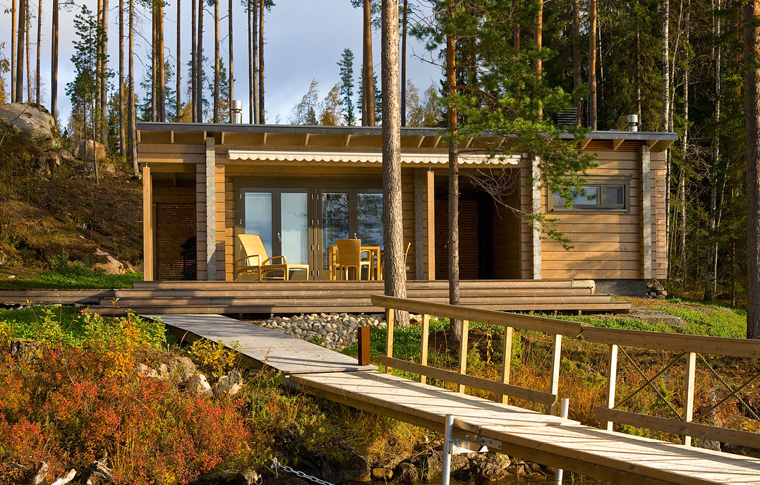 Деревянный Комплекс в Финляндии