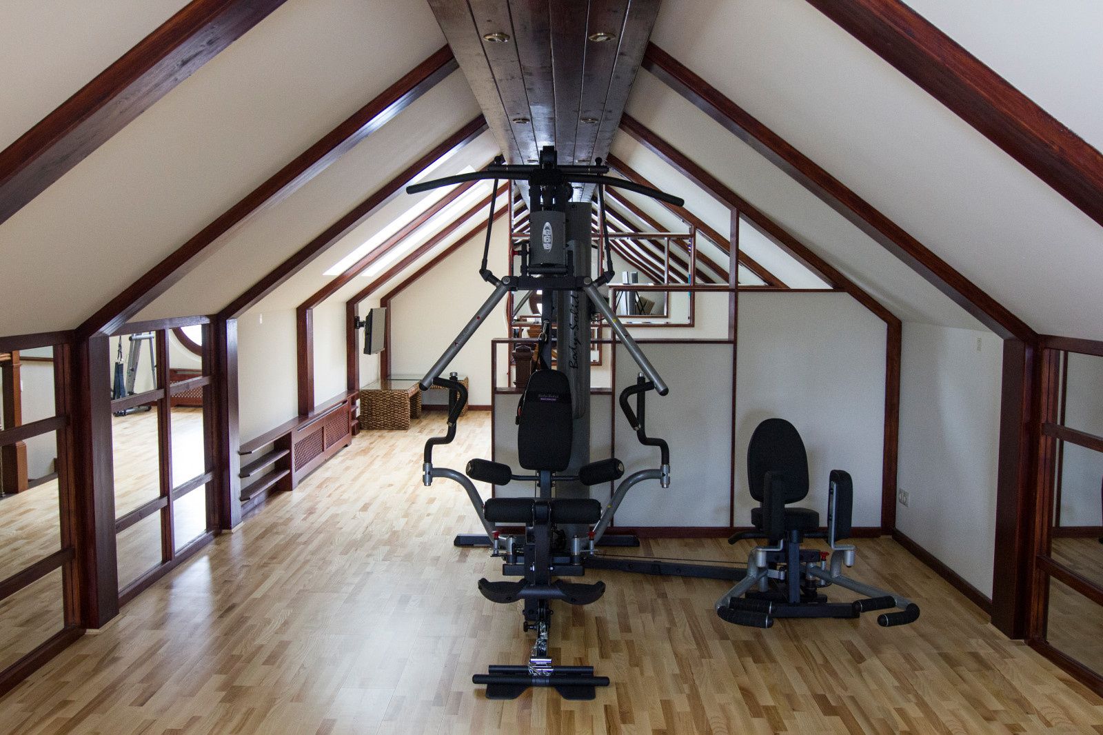 Спортзал на мансарде
