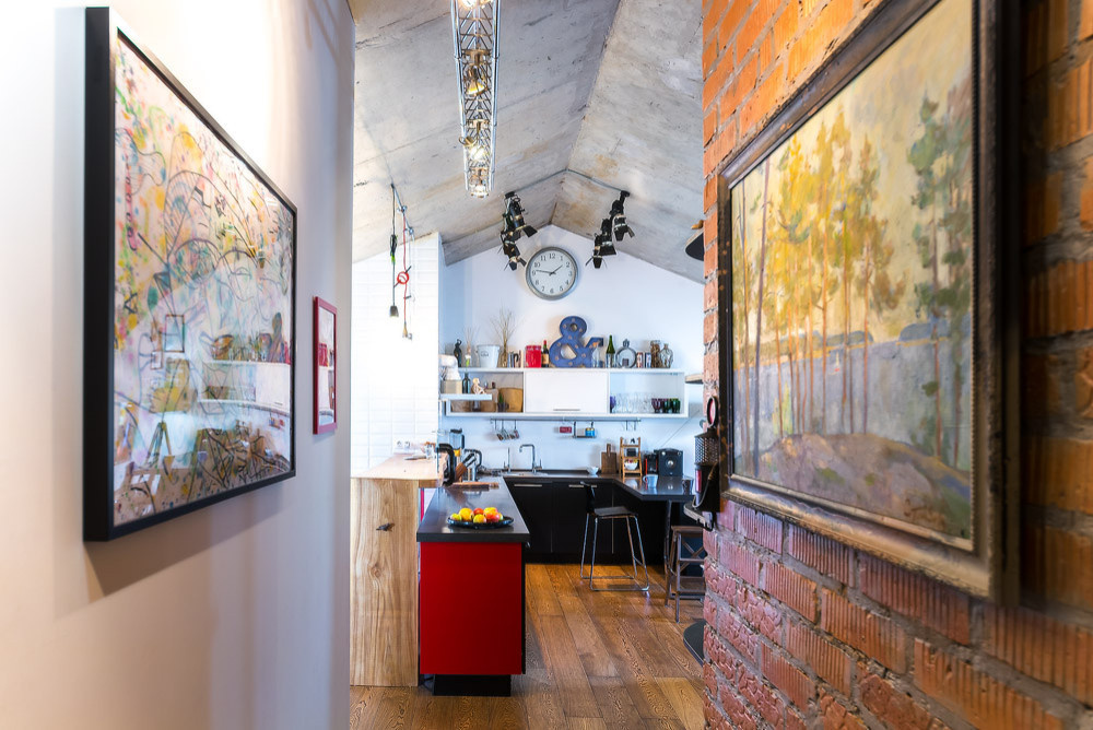 Лофт для друзей из рекламного агентства 2SHARP