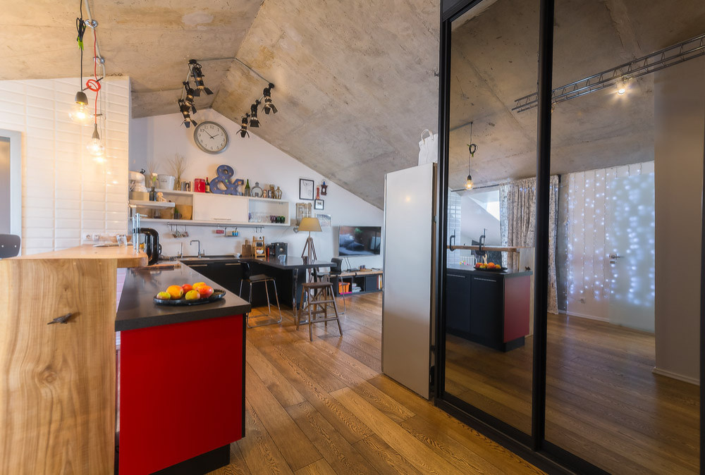 Лофт для друзей из рекламного агентства 2SHARP