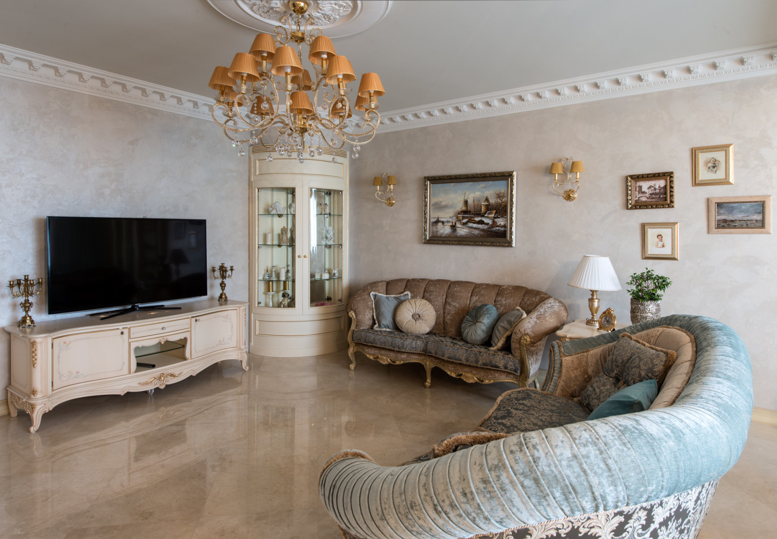 Бирюзовая пастель