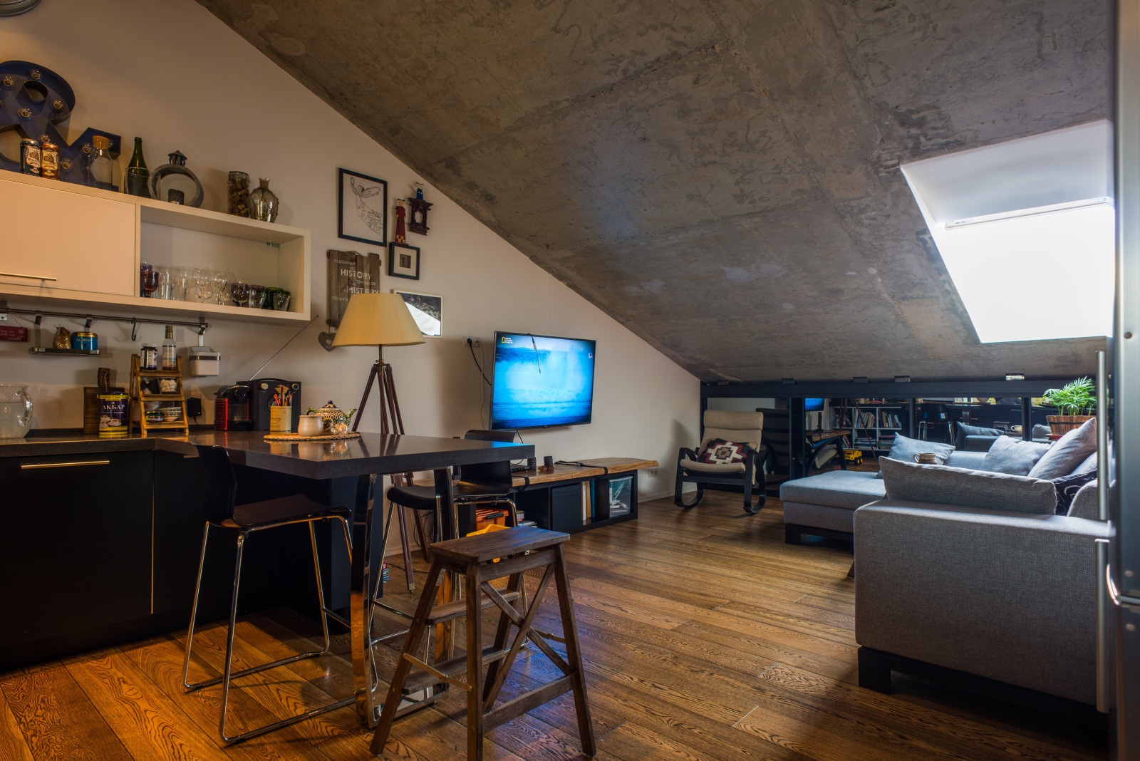 Обложка проекта: Мансарда на Дмитровке