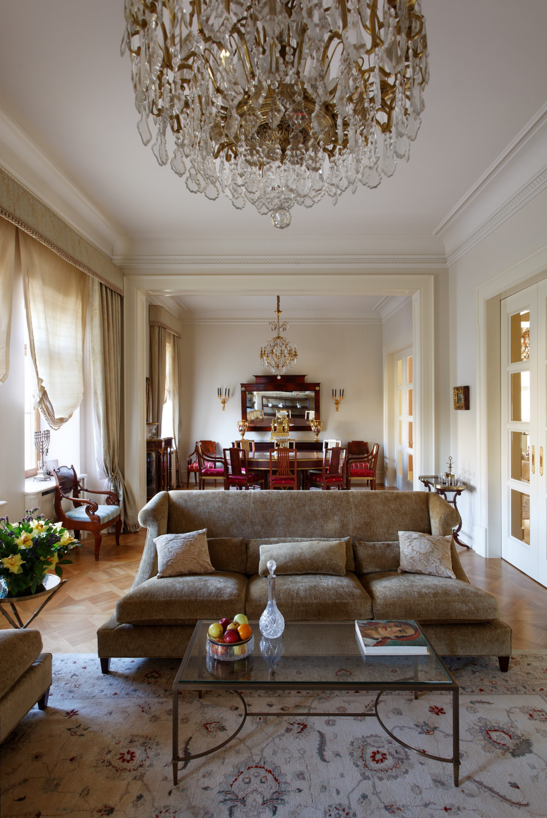 Интерьер дома в посёлке Монолит