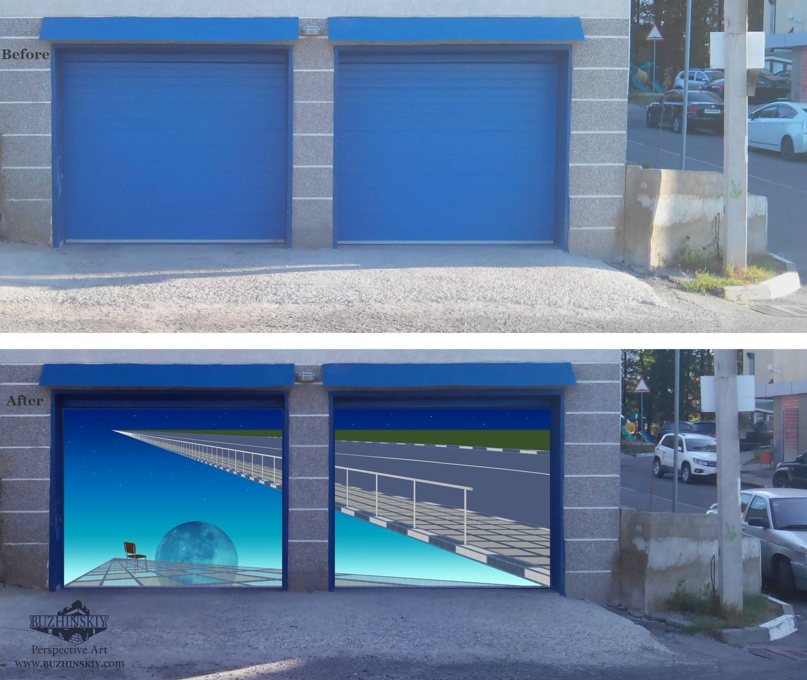 Garage Door Art