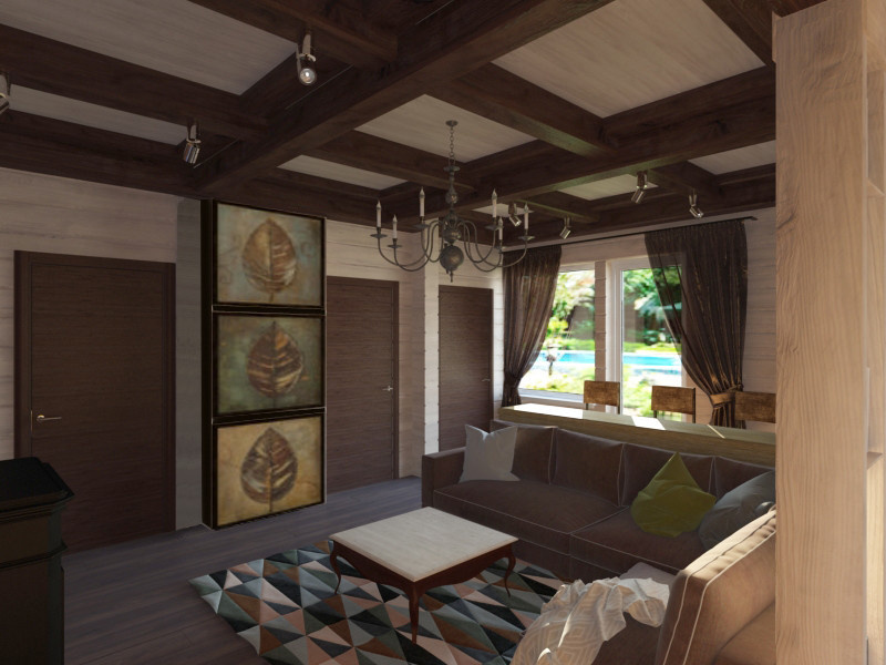 Интерьеры коттеджа в подмосковье