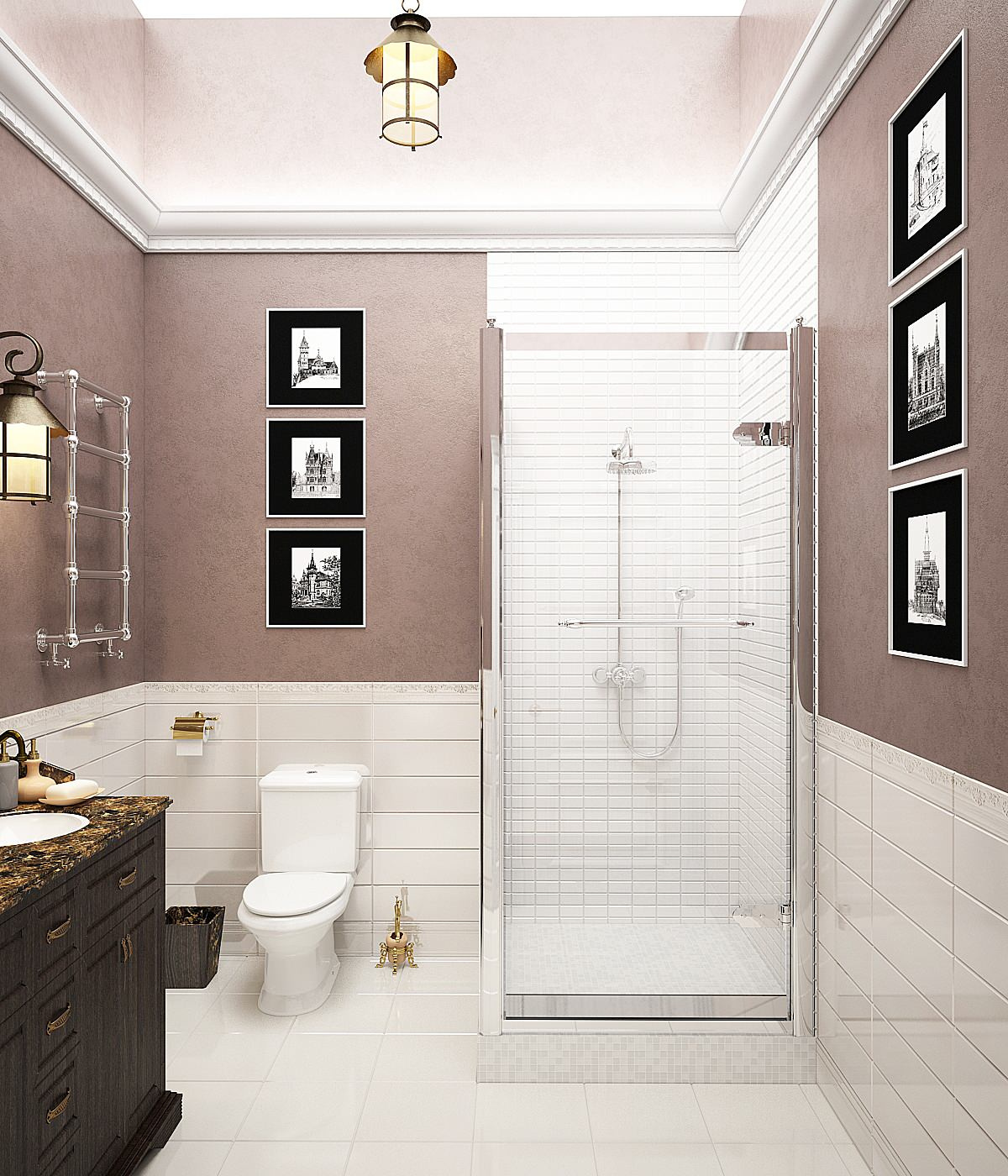 Дизайн интерьеров особняка.Классика