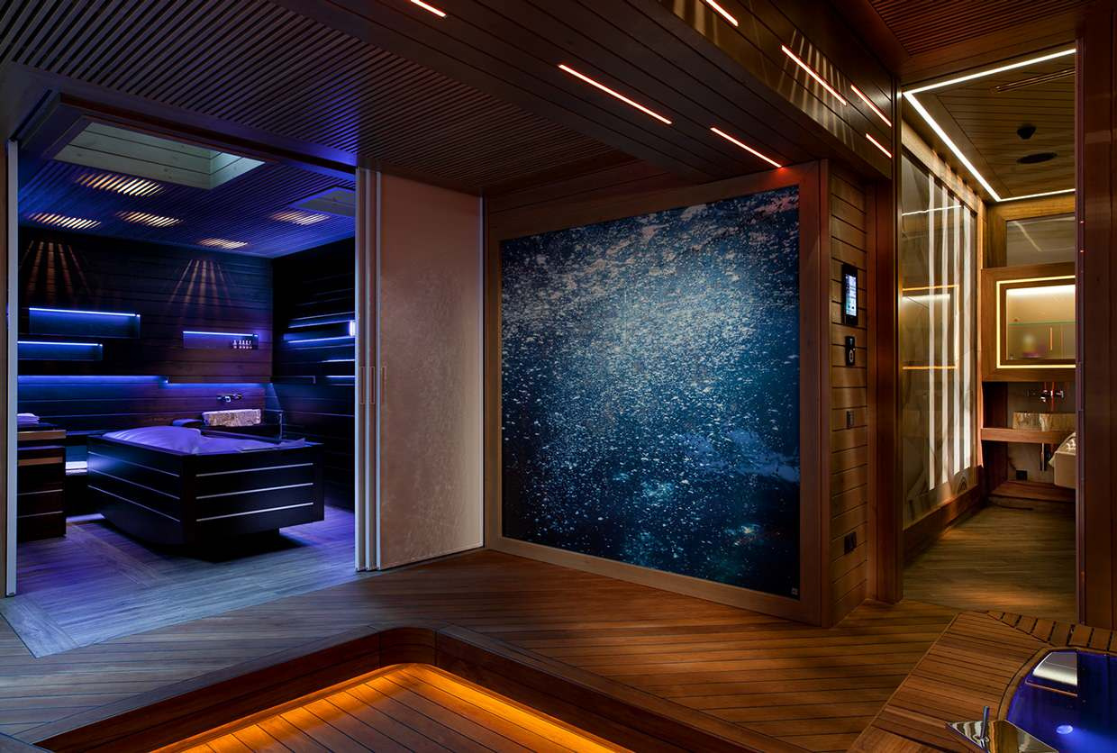 Частный спа- комплекс в загородной резиденции