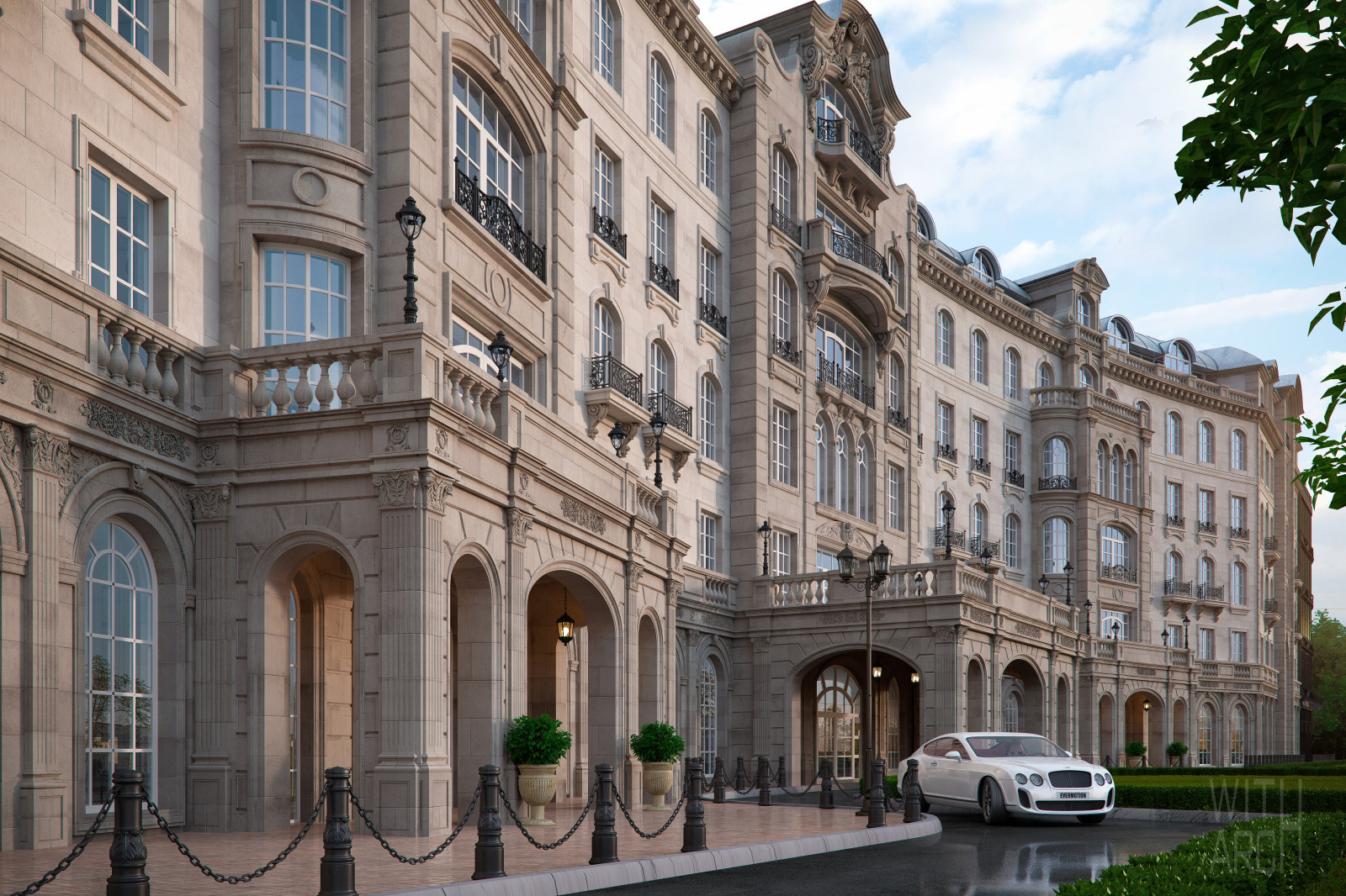 Обложка проекта: Дом на набережной