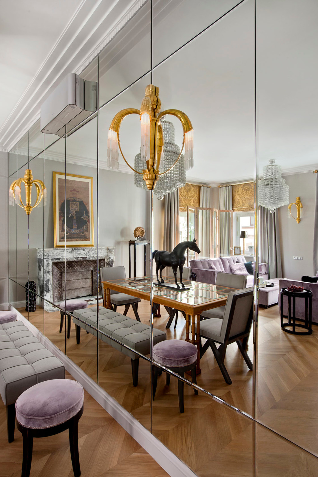 В серой дымке