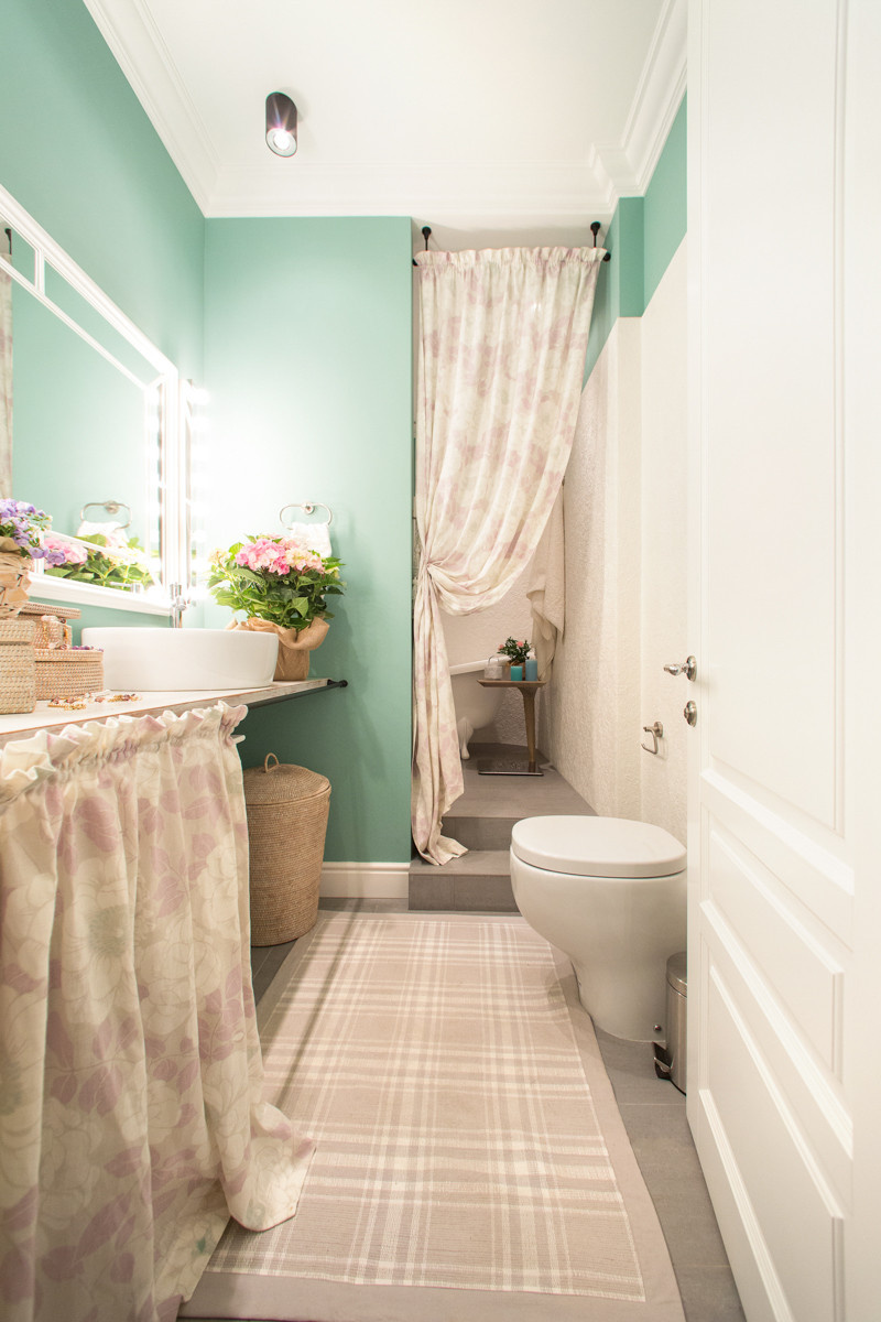 Peonies. Felt. Сoncrete.