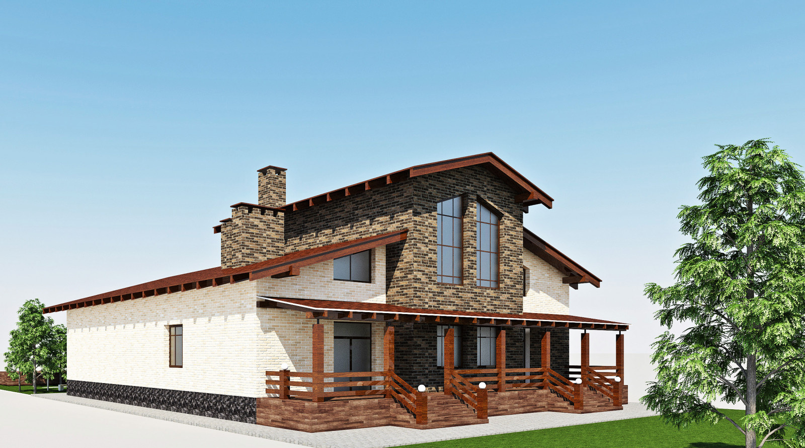 House outside the city