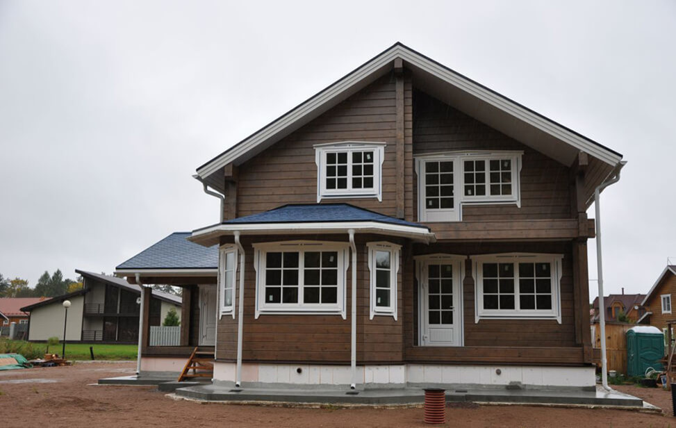 Обложка проекта: Дома из клееного бруса